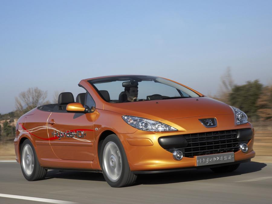  Peugeot 307 CC Hybride HDI Concept 2006 года  (фото 19 из 19)